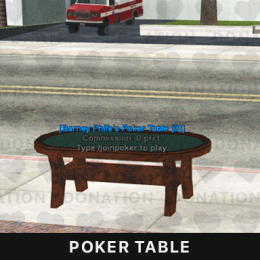 Poker Table