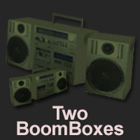 Two BoomBoxes