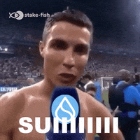 Cryptocurrency Ronaldo GIF by stake.fish